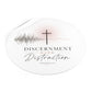 Discernment Over Distraction Round Sticker