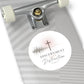 Discernment Over Distraction Round Sticker