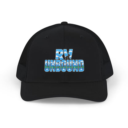 RV Unbound Floral Trucker Cap
