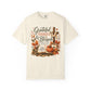 Grateful Thankful Blessed T-Shirt — Fall Pumpkin & Cross Thanksgiving Tee