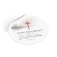 Discernment Over Distraction Round Sticker