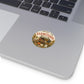I Brake for Farmstands Round Vinyl Sticker