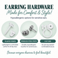 Earring hardware options guide