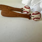 Baseball & Softball Polymer Clay Dangle Earrings