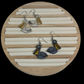 Pelican Clay Dangle Earrings