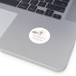 Discernment Over Distraction Round Sticker