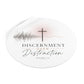 Discernment Over Distraction Round Sticker