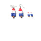 Patriotic Popsicle Clay Earrings