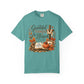 Grateful Thankful Blessed T-Shirt — Fall Pumpkin & Cross Thanksgiving Tee