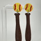 Baseball & Softball Polymer Clay Dangle Earrings