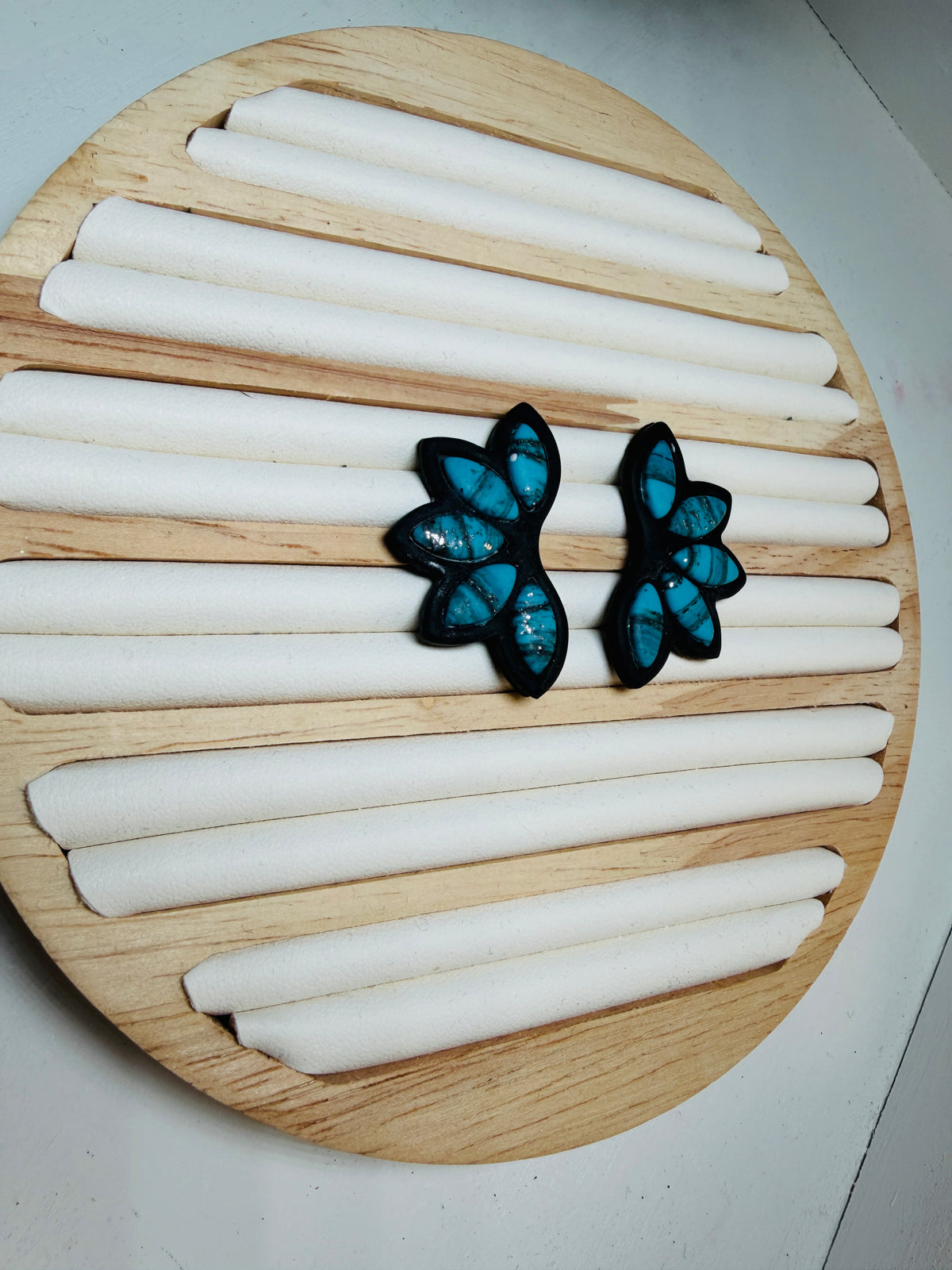 Petal Cluster Butterfly Polymer Clay Earrings