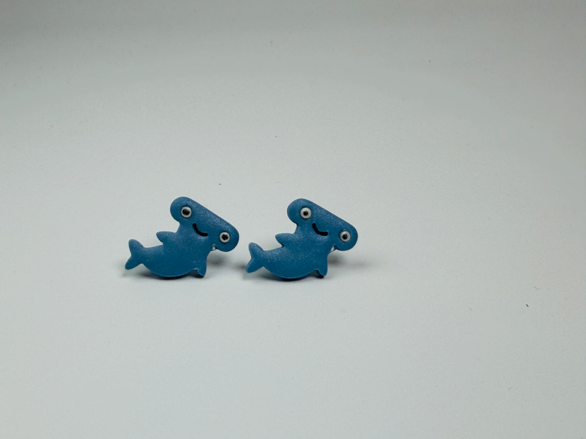 Coastal Polymer Clay Stud Collection