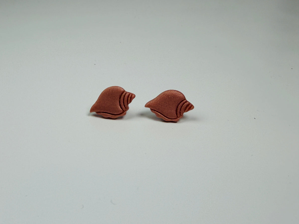 Coastal Polymer Clay Stud Collection