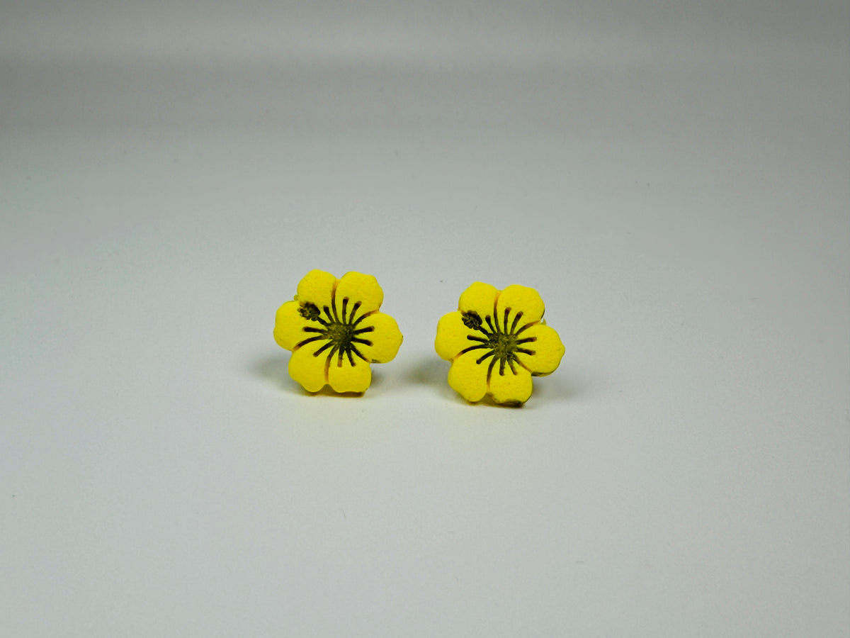 Coastal Polymer Clay Stud Collection