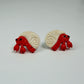 Coastal Polymer Clay Stud Collection