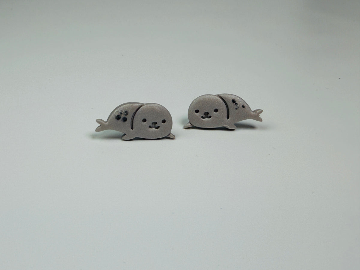 Coastal Polymer Clay Stud Collection