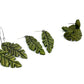 Monstera Leaf Dangle & Stud Earrings