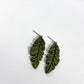 Monstera Leaf Dangle & Stud Earrings