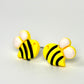 Bumblebee Polymer Clay Stud Earrings