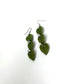 Monstera Leaf Cascade Clay Earrings