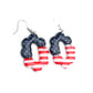 Star-Spangled Arch Clay Dangle Earrings