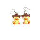 Cute Cowboy Duck Earrings