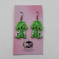 Halloween Dog Clay Earrings