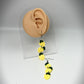 Lemon Clay Dangle Earrings