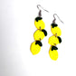 Lemon Clay Dangle Earrings