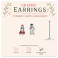 Astronaut & Rocket Mix & Match Graphic Earrings/ Lapel Pin