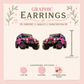 Pink Jeep & Rubber Duck Graphic Earrings/ Lapel Pin