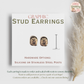 Hedgehog Graphic Earrings/ Lapel Pin