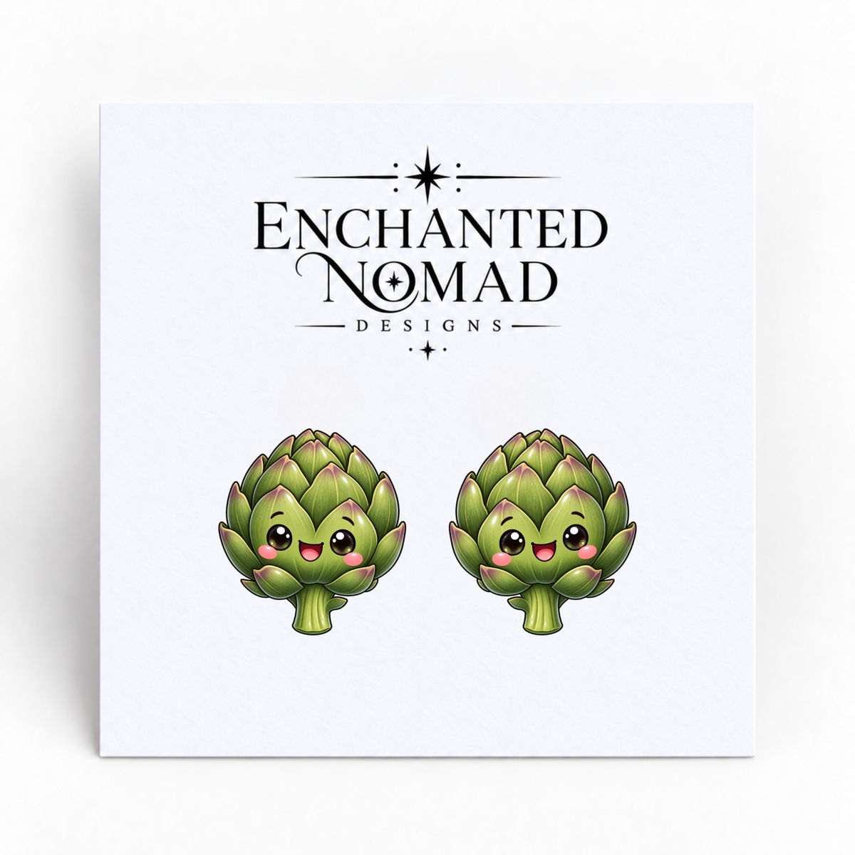 Cute Artichoke Stud Earrings