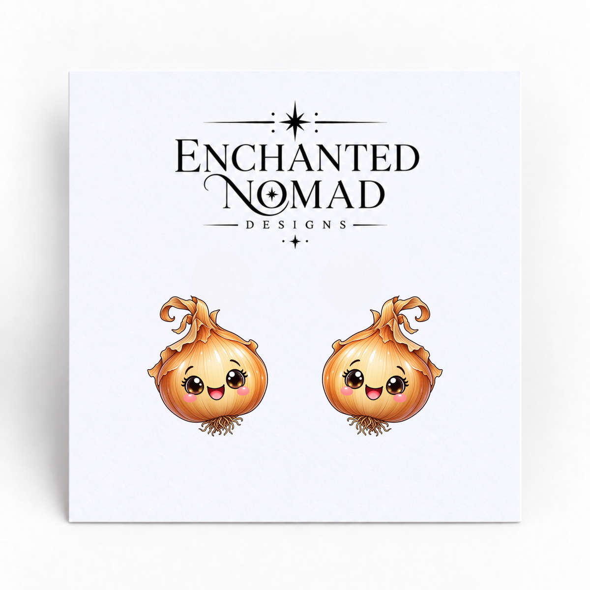Cute Onion Stud Earrings