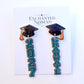 2027 and GRADUATE earrings alternate view