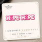 Pink Ribbon Hope Earrings & Pins on original display card